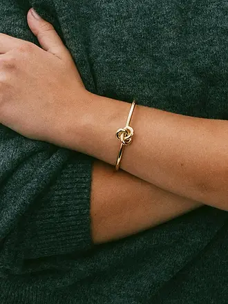 EDBLAD | Armreifen INFINITY KNOT BANGLE Steel | gold